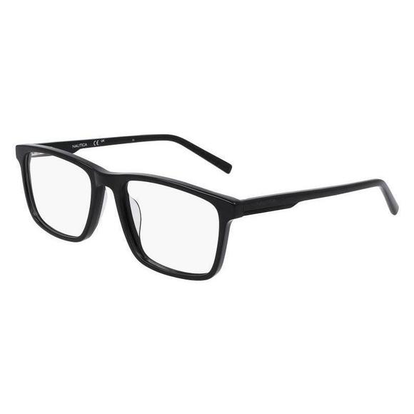 New Nautica N-8178 001 Black Eyeglasses 55/17/145 - Picture 1 of 3